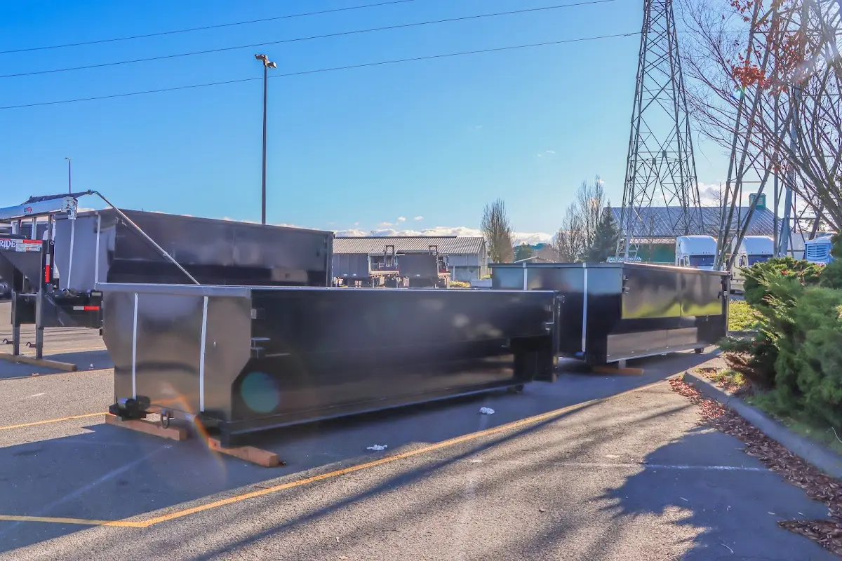 Professional dumpster rental and junk removal service in Black Forest